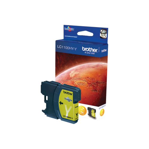 BROTHER LC-1100HYY CARTUCCIA INK-JET GIALLO ALTO RENDIMENTO MFC 5890CN/6490CW/DCP6690CW 750 PAGINE